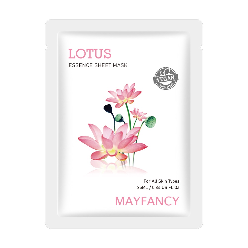 Mayfancy Lotus-Gesichtstuchmaske