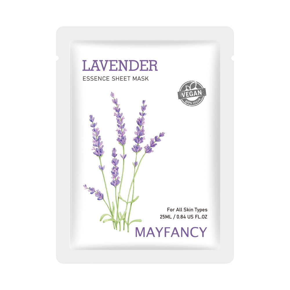 Mayfancy Lavendel-Tuchmaske